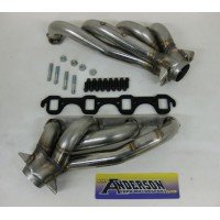 Anderson Stainless Shorty Headers. Fits 86-93 5.0/5.8L