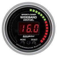 Autometer Wide Band Air Fuel Gauge Sport Comp 2-1/16andquot; Gauges