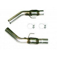 Bassani Stainless 3andquot; Adaptors with Catalytic Converters