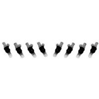 Delphi Hi-Flow Fuel Injector Set 42 Lb/Hr High Impendence