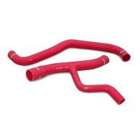Ford Mustang Silicone Radiator Hose Kit Red. Fits 96-04 GT