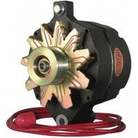 Powermaster Alternator 140 Amp Black. Fits 86-93 Mustang 5.0L