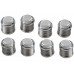 Steeda Strut Nut Covers Set of Eight Polished