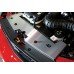 Steeda Upper Radiator Covers Polished. Fits 05-09 GT andamp; V6 Mustang