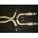 Kooks Catted X-Pipe 3andquot; Metallic Stainless. Fits 07-10 GT500