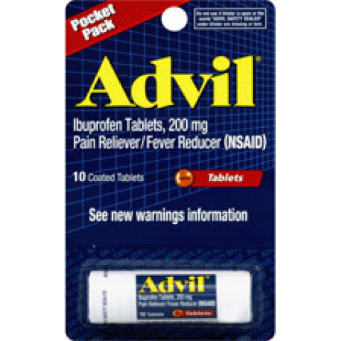 Advil Ibuprofen Tablets Travelpk, 10ct Advil Ibuprofen Tablets Travelpk, 10ct