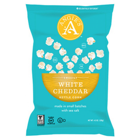Angies Kettle Corn Sweetly White Cheddar Angies Kettle Corn Sweetly White Cheddar