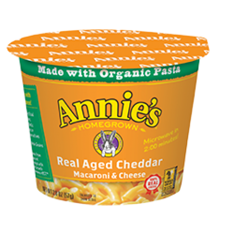 Annie's Homegrown Microwavable Mac & Cheese with Real Aged Cheddar, 5pk Annie's Homegrown Microwavable Mac & Cheese with Real Aged Cheddar, 5pk