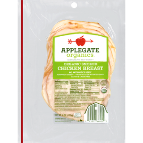 Applegate Farms Organic Smoked Chicken Breast Applegate Farms Organic Smoked Chicken Breast