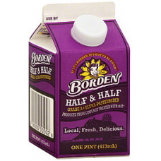 Borden Half & Half Pint