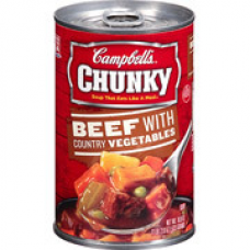 Campbell's Chunky Beef with Country Vegetables Soup