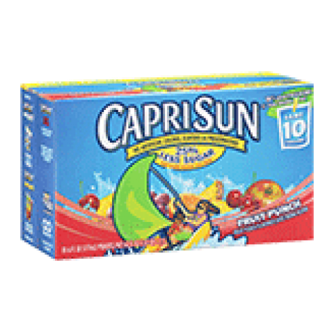 CapriSun Fruit Punch Pouches, 10pk CapriSun Fruit Punch Pouches, 10pk