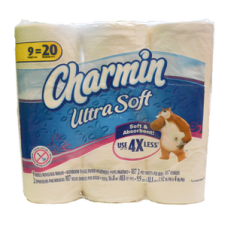 Charmin Ultra Soft Toilet Paper, 9ct