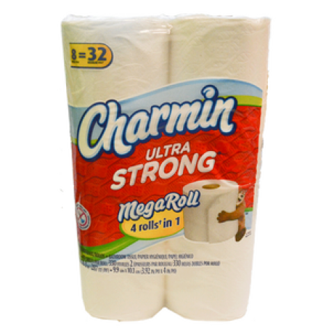 Charmin Ultra Strong Toilet Paper, 8ct Charmin Ultra Strong Toilet Paper, 8ct