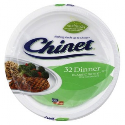 Chinet Disposable Dinner Plates, 32ct Chinet Disposable Dinner Plates, 32ct