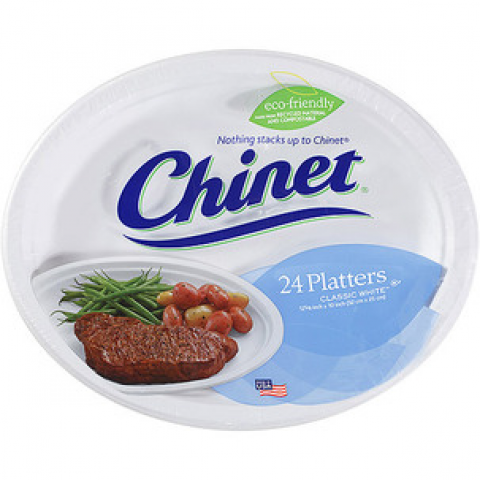 Chinet Disposable Platter Trays, 24ct Chinet Disposable Platter Trays, 24ct