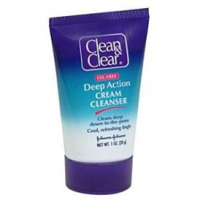 Clean & Clear Deep Action Cream Cleanser, Travel Size