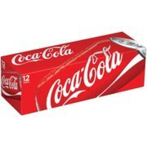 Coca-Cola, 12 pack of cans Coca-Cola, 12 pack of cans