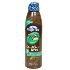Coppertone Dry Oil Sunscreen Continuous Spray SPF 10