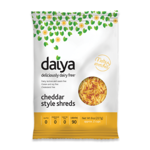 Daiya Dairy-Free Shredded Cheddar-Style Daiya Dairy-Free Shredded Cheddar-Style