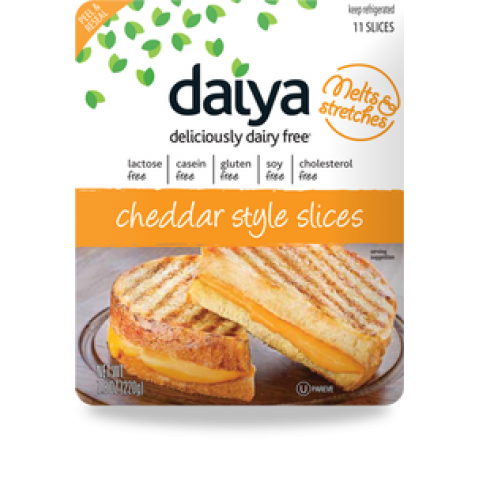 Daiya Dairy-Free Sliced Cheddar-Style Daiya Dairy-Free Sliced Cheddar-Style