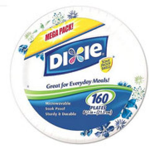 Dixie 8.5 Inch Disposable Plates, 45ct Dixie 8.5 Inch Disposable Plates, 45ct