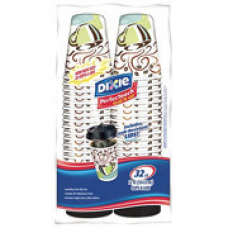 Dixie Perfect Touch Grab N Go Insulated Cups, 32ct