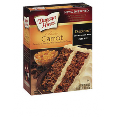 Duncan Hines Decadent Classic Carrot Cake Mix