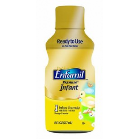 Enfamil Premium Infant Milk-Based Formula with Iron, Ready to Use Liquid, 4pk Enfamil Premium Infant Milk-Based Formula with Iron, Ready to Use Liquid, 4pk