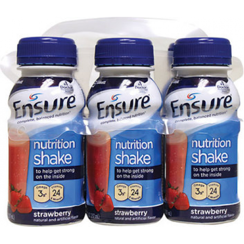 Ensure Strawberries Nutrition Shake, 6pk Ensure Strawberries Nutrition Shake, 6pk