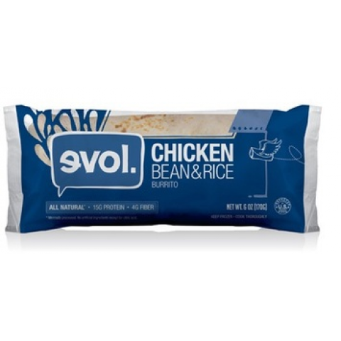 Evol Burrito Chicken Bean & Rice Evol Burrito Chicken Bean & Rice