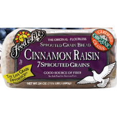 Food For Life Bread 7 Sprouted Grains Cinnamon Raisin Organic