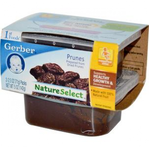 Gerber 1st Foods NatureSelect Prunes, 2pk Gerber 1st Foods NatureSelect Prunes, 2pk