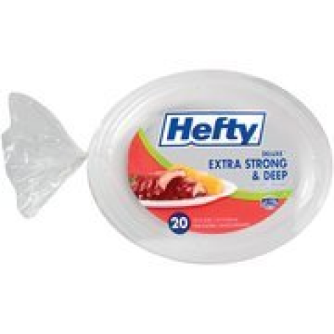 Hefty Extra Strong and Deep Platters, 20ct Hefty Extra Strong and Deep Platters, 20ct