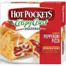 Hot Pockets Crispy Crust Pepperoni, 2ct