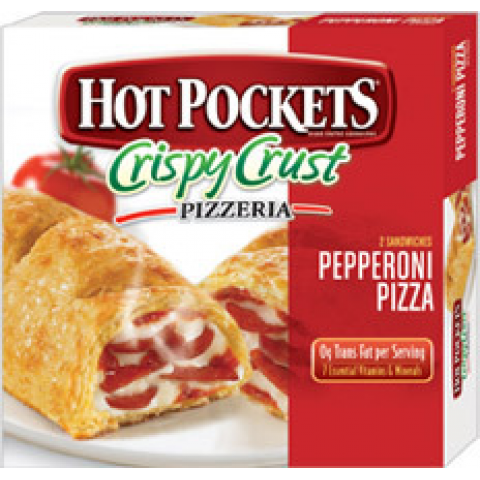 Hot Pockets Crispy Crust Pepperoni, 2ct Hot Pockets Crispy Crust Pepperoni, 2ct