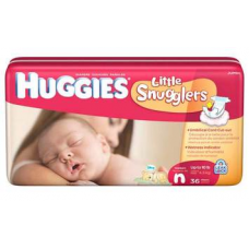 Huggies Little Snugglers Diapers, Newborn, 32ct