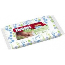 Huggies Natural Care Wipes, Travel Size, 16ct
