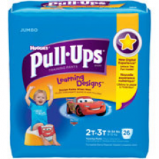 Huggies Pull-Ups Training Pants, 2T-3T Boys, 26ct