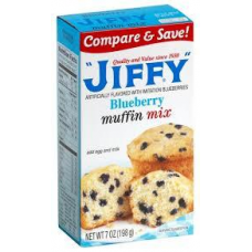 Jiffy Blueberry Muffin Mix, 7 oz box