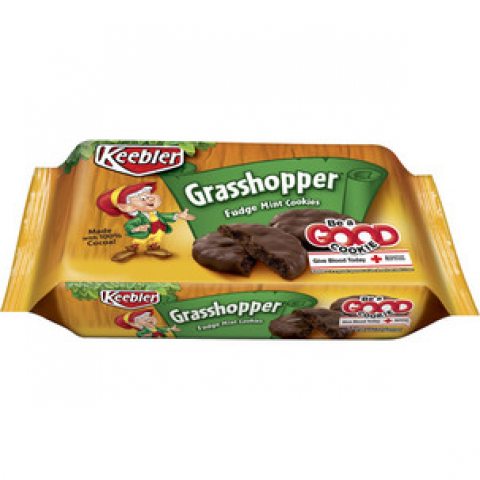 Keebler Fudge Shoppe Grasshopper Mint Cookies Keebler Fudge Shoppe Grasshopper Mint Cookies