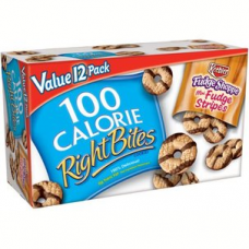 Keebler Fudge Shoppe Mini Fudge Stripes 100 Calorie Right Bites, 6ct