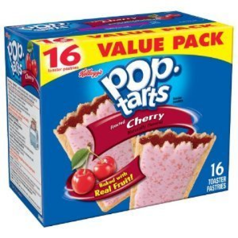 Kellogg's Pop-Tarts Frosted Cherry Toaster Pastries 16pk Kellogg's Pop-Tarts Frosted Cherry Toaster Pastries 16pk