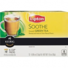 Keurig K-Cups Lipton Soothe Smooth Green Tea, 18pk