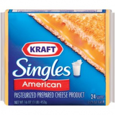 Kraft American Cheese Singles, 24ct