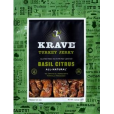 Krave Jerky Turkey Basil Citrus