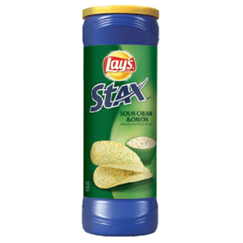 Lay's Stax Sour Cream and Onion Lay's Stax Sour Cream and Onion