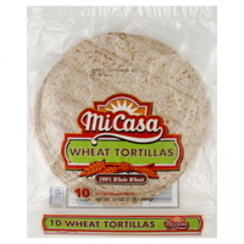 Mi Casa Whole Wheat Tortillas, 10ct Mi Casa Whole Wheat Tortillas, 10ct
