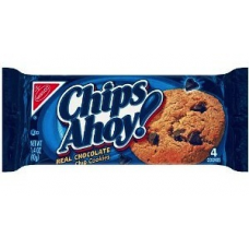 Nabisco Chips Ahoy Cookies, Snackpk, 4ct
