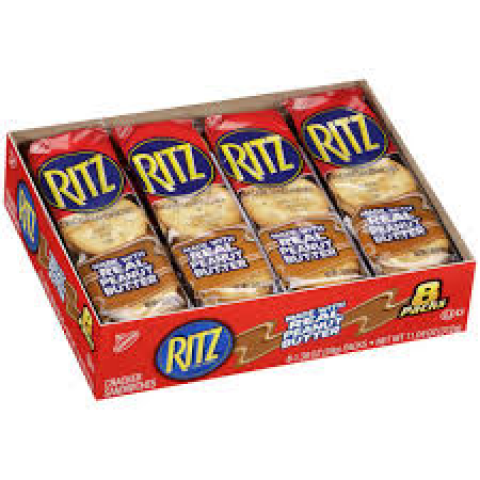 Nabisco Ritz Peanut Butter Cracker Sandwiches, 8pk Nabisco Ritz Peanut Butter Cracker Sandwiches, 8pk